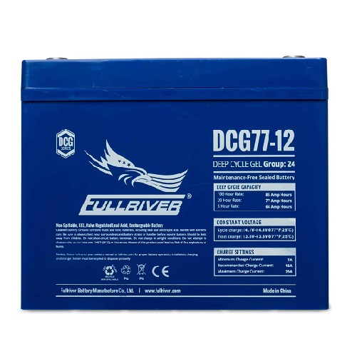 Ắc quy Fullriver DCG77-12 (12V-77Ah)