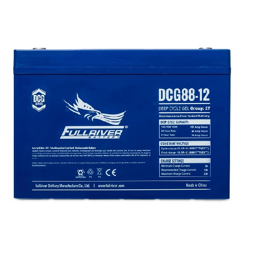 Ắc quy Fullriver DCG88-12 (12V-88Ah)