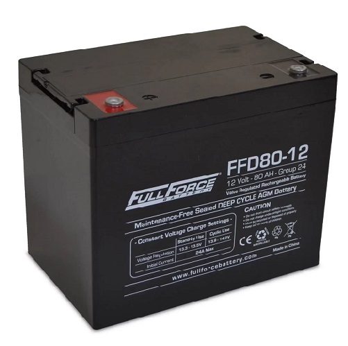 Ắc quy Fullriver FFD80-12 (12V-80Ah)