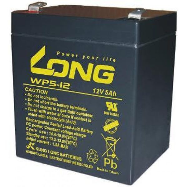 Ắc quy LONG WP5-12 12V 5Ah Chính hãng, giá rẻ