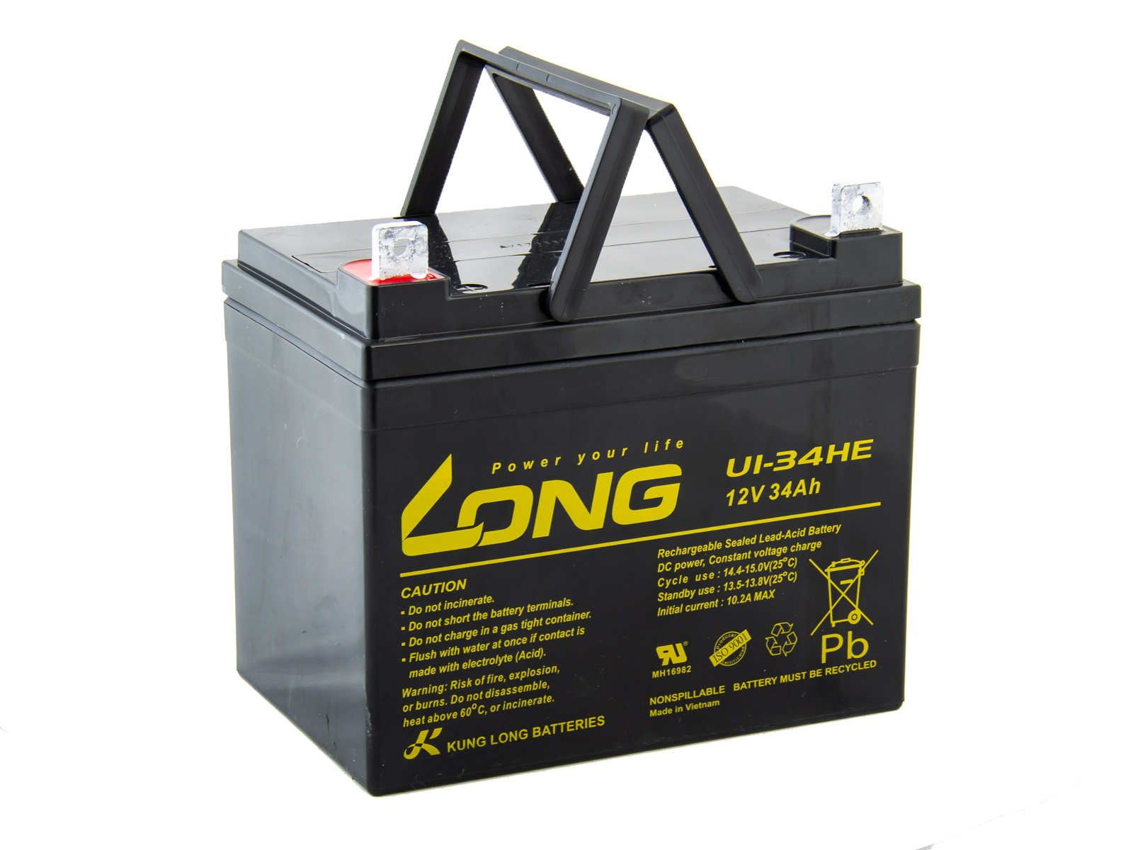 Ắc quy LONG U1-36HE 12V 36Ah Chính hãng, giá rẻ