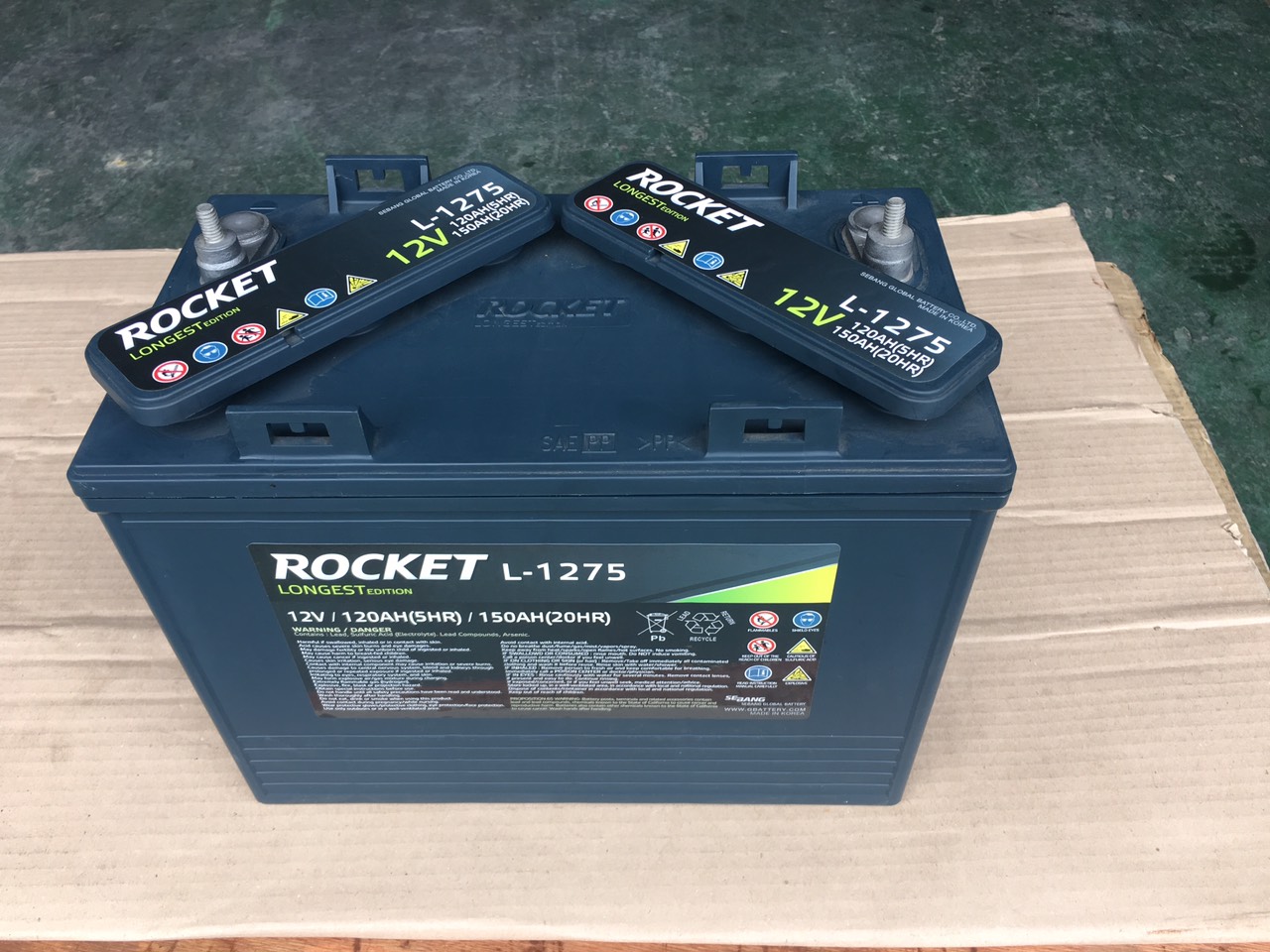 Ắc quy Rocket L-1275 (12V-150Ah)