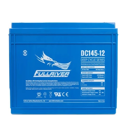 Ắc quy Fullriver DC145-12 (12V-145Ah)
