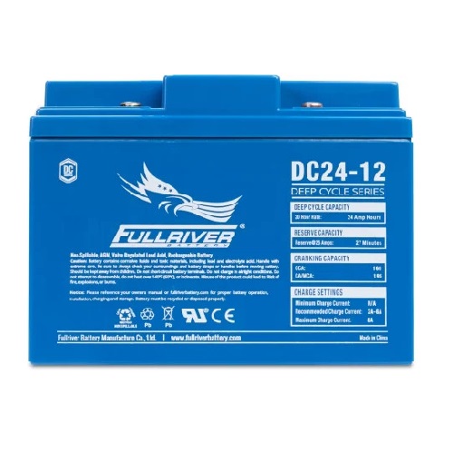 Ắc quy Fullriver DC24-12 (12V-24Ah)