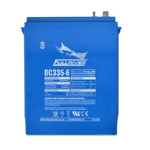 Ắc quy Fullriver DC335-6 (6V-335Ah)