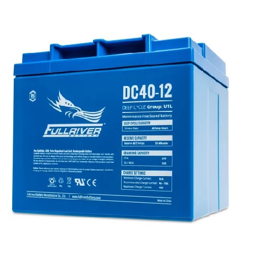 Ắc quy Fullriver DC40-12 (12V-40Ah)