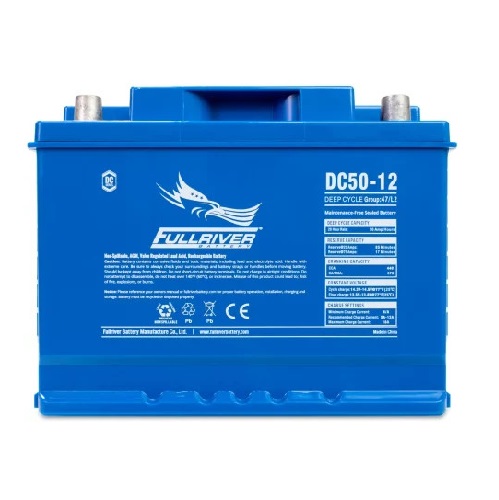 Ắc quy Fullriver DC50-12 (12V-50Ah)