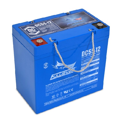 Ắc quy Fullriver DC55-12 (12V-55Ah)
