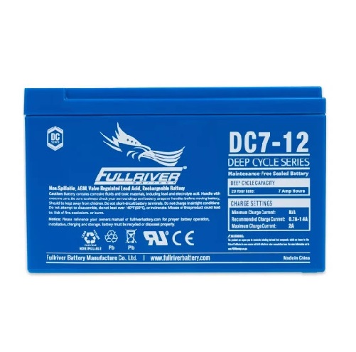 Ắc quy Fullriver DC7-12 (12V-7Ah)