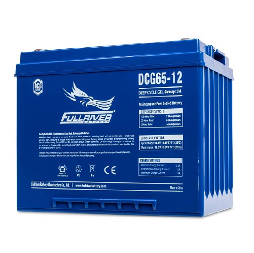 Ắc quy Fullriver DCG65-12 (12V-65Ah)