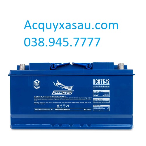 Ắc quy Fullriver DCG75-12 (12V-75Ah)