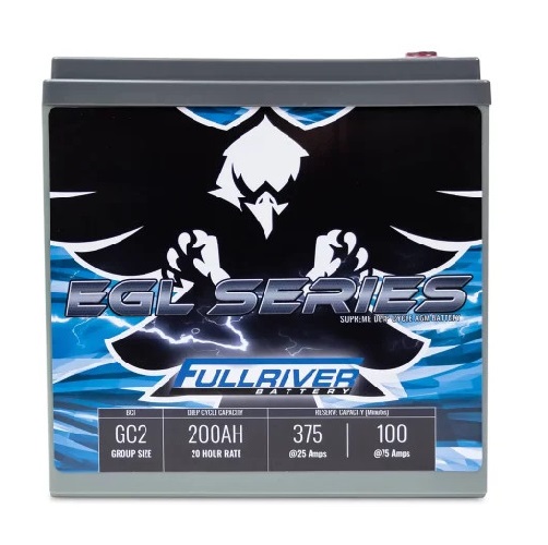 Ắc quy Fullriver EGL200-6 (6V-200Ah)