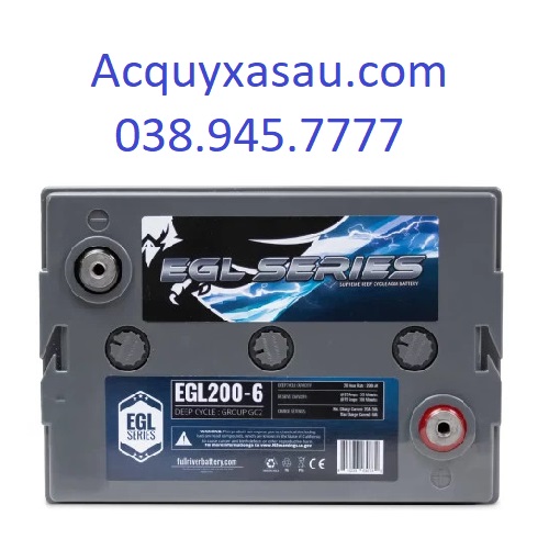 Ắc quy Fullriver EGL200-6 (6V-200Ah)