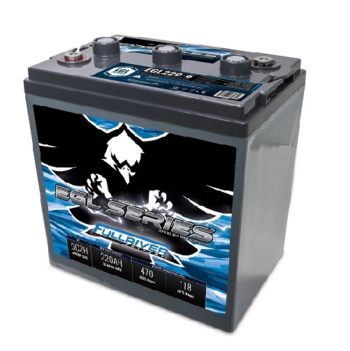 Ắc quy Fullriver EGL220-6 (6V-220Ah)