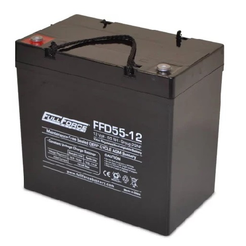 Ắc quy Fullriver FFD55-12 (12V-55Ah)