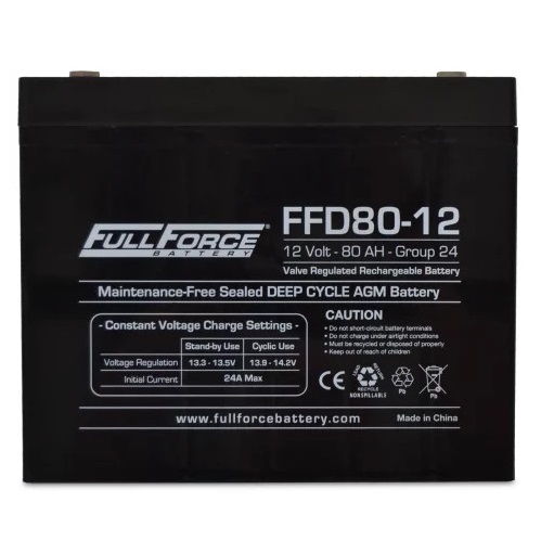 Ắc quy Fullriver FFD80-12 (12V-80Ah)