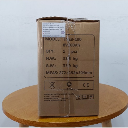 Ắc quy TianNeng TNE8-180 (8V-180Ah)