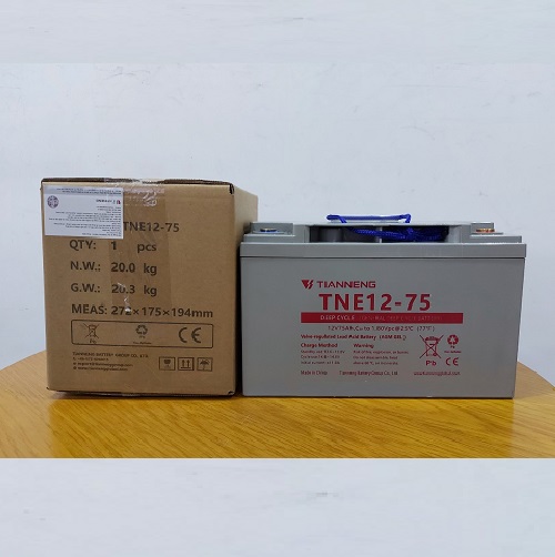 Ắc quy TianNeng TNE12-75(12v-75Ah)